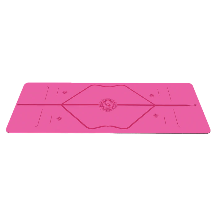 Liforme Expressions Yoga Mat - Gratitude Pembe - Orjinal - 4.2 mm - (çantası ile beraber)