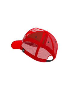 Trucker Cap - Kep Kırmızı-Beyaz | Compressport