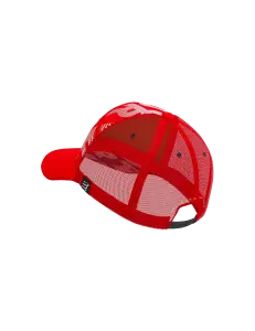 Trucker Cap - Kep Kırmızı-Beyaz | Compressport