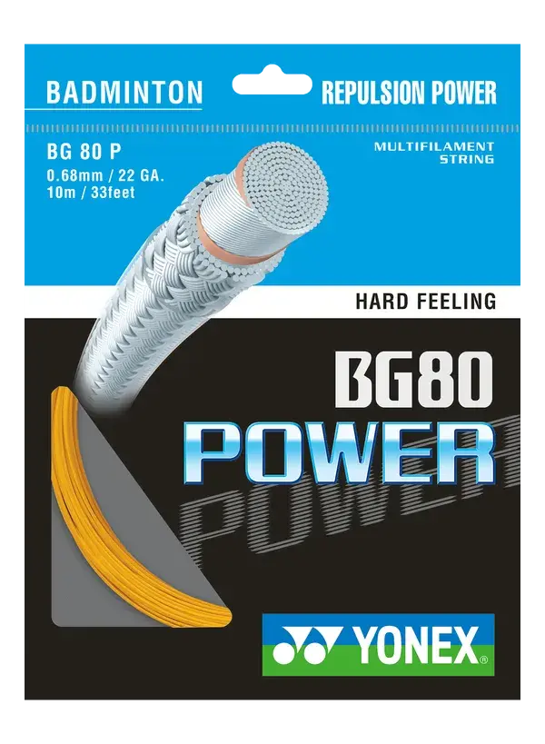 BG80 Power 10m Badminton Kordajı - Turuncu | Yonex