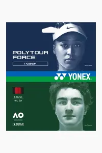 PolyTour Force 125 12m Tenis Kordajı - Kırmızı | Yonex