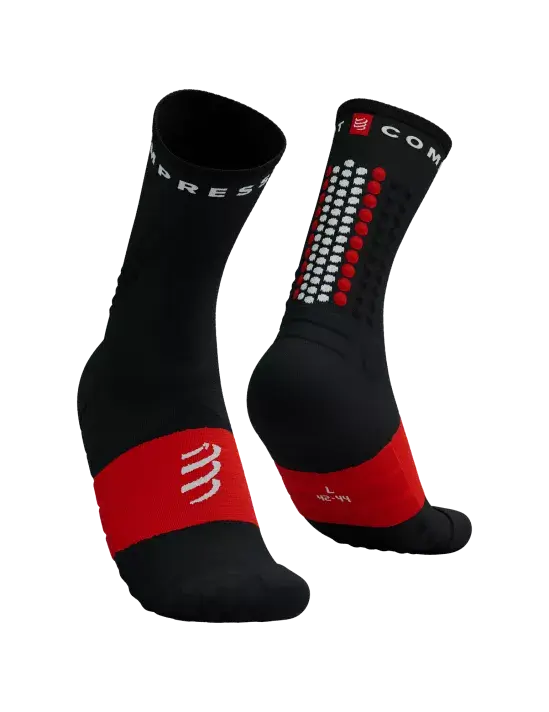 Ultra Patika Koşu Çorabı V2- Ultra Trail Socks |Compressport T2 - Siyah