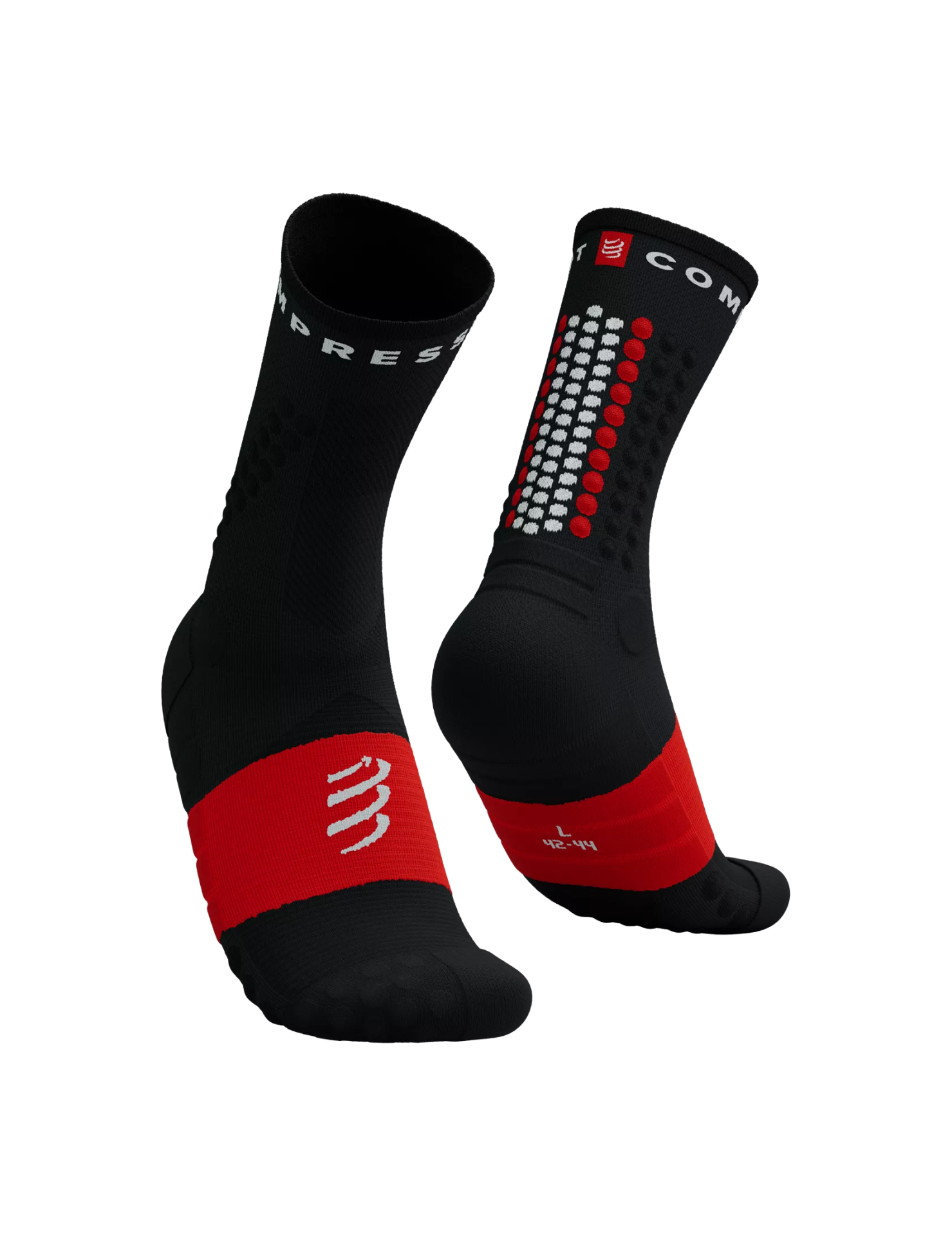 Ultra Patika Koşu Çorabı V2- Ultra Trail Socks |Compressport T2 - Siyah