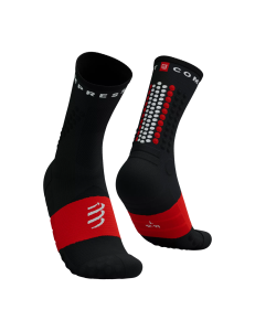 Ultra Patika Koşu Çorabı V2- Ultra Trail Socks |Compressport T3 - Siyah