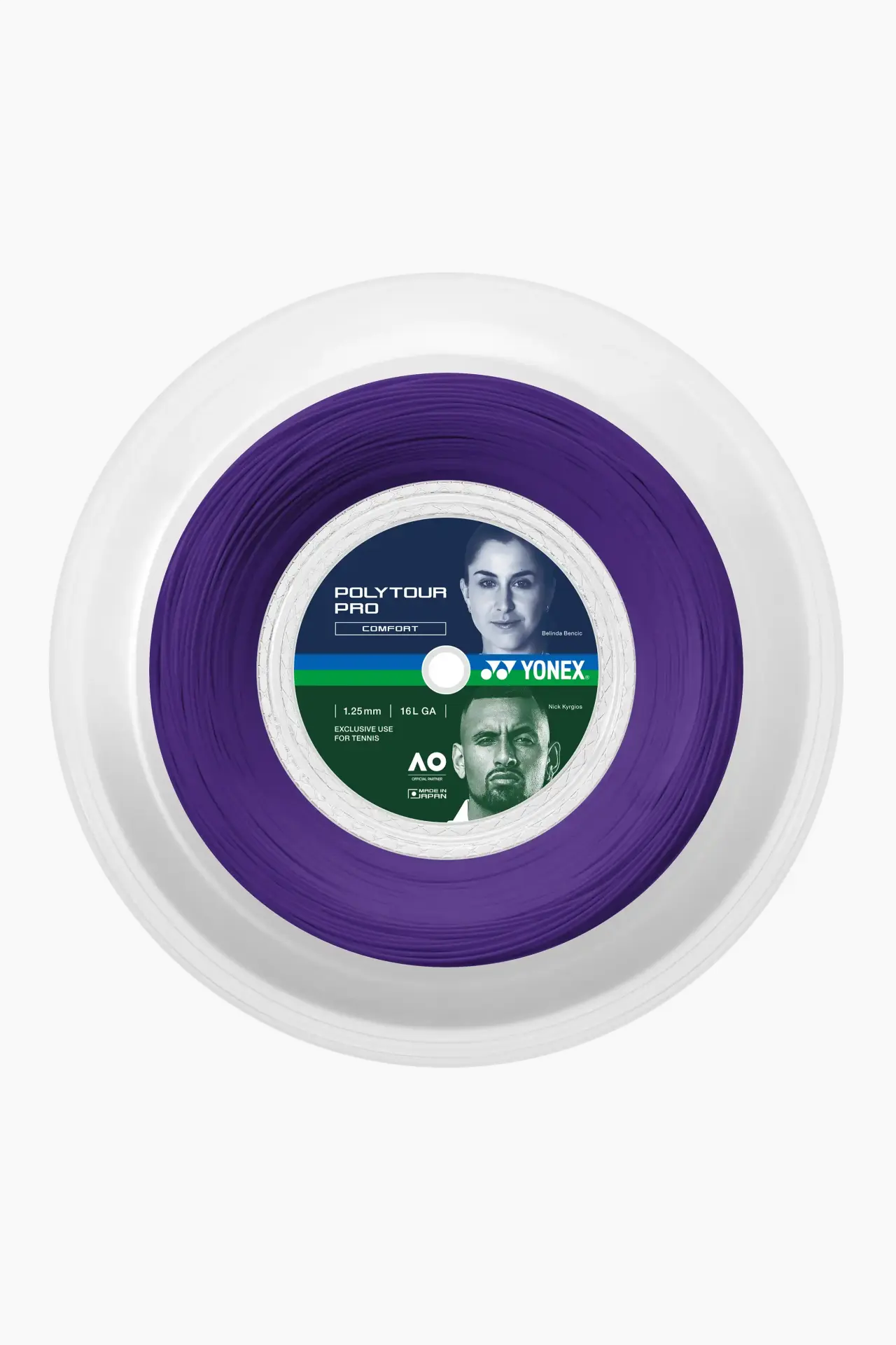 PolyTour Pro 125 Monofilamet 200m Tenis Kordaj - Gece Moru | Yonex
