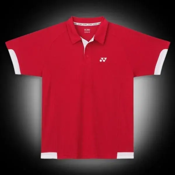 Yonex kırmızı Polo Yaka T-shirt YTL 2113 M(edium)