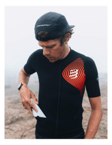 5 Panel Koşu Kepi - Siyah |Compressport