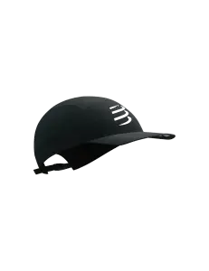 5 Panel Koşu Kepi - Siyah |Compressport