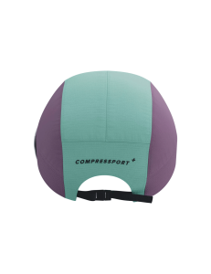 5 Panel Koşu Kepi - Mavi/Üzüm |Compressport