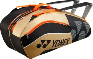 YONEX 8526 RAKET ÇANTASI (6.lı) - Siyah/Gold