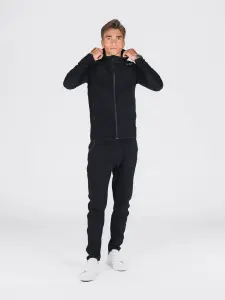 Recharge Fermuarlı Hoodie  - Siyah |Fusion