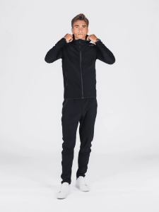 Recharge Fermuarlı Hoodie  - Siyah |Fusion