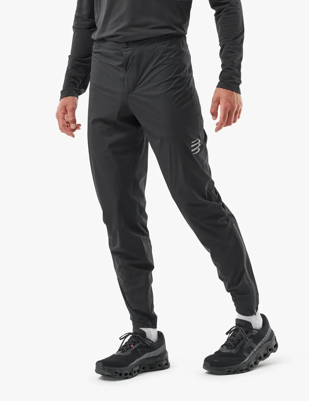 Hurricane Waterproof Pants 2.0 - Siyah | Compressport M(edium)