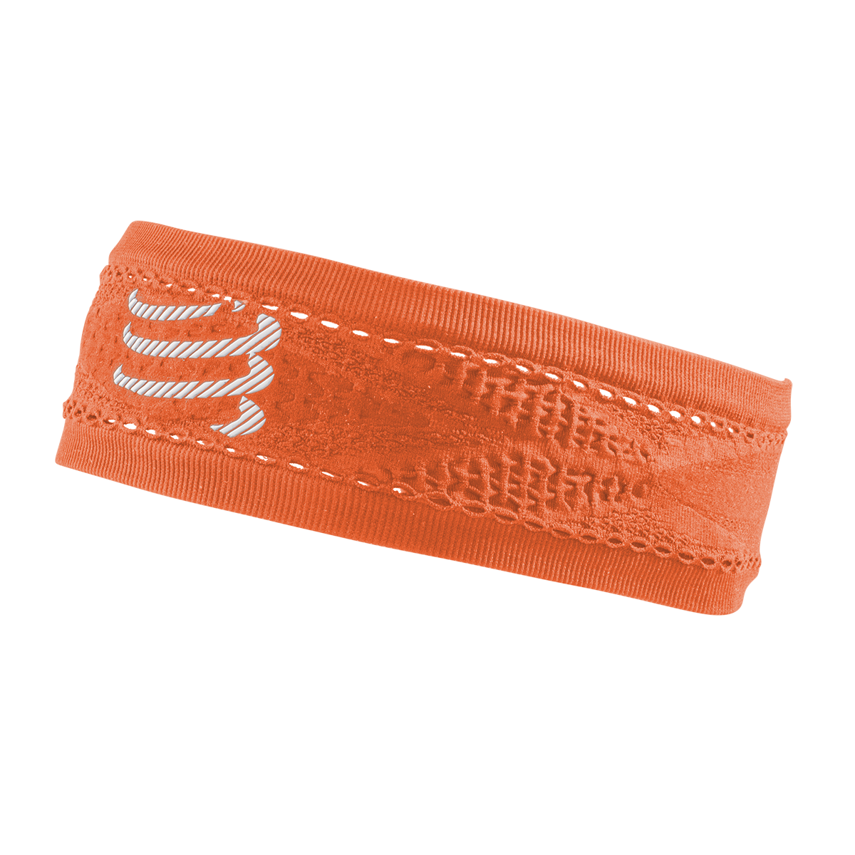 Headband İnce Bandana | Compressport Floresan Turuncu