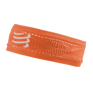 Headband İnce Bandana | Compressport Floresan Turuncu