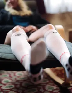 Full Sock Recovery 2.0 - Kompresyon Rejenerasyon Çorabı |Compressport 3M - Siyah
