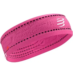 Headband İnce Bandana | Compressport Floresan Pembe