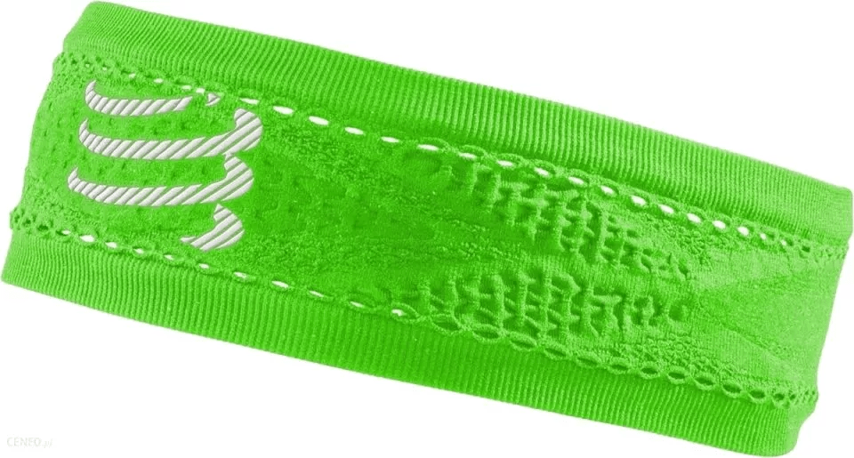 Headband İnce Bandana | Compressport Floresan Yeşil