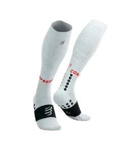 Full Sock Recovery 2.0 - Kompresyon Rejenerasyon Çorabı |Compressport Beyaz - 3L