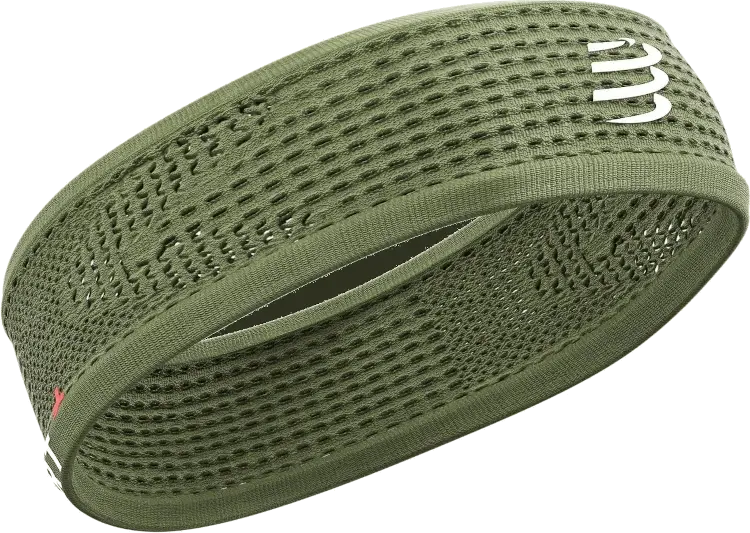 Headband İnce Bandana | Compressport Dark Yeşil