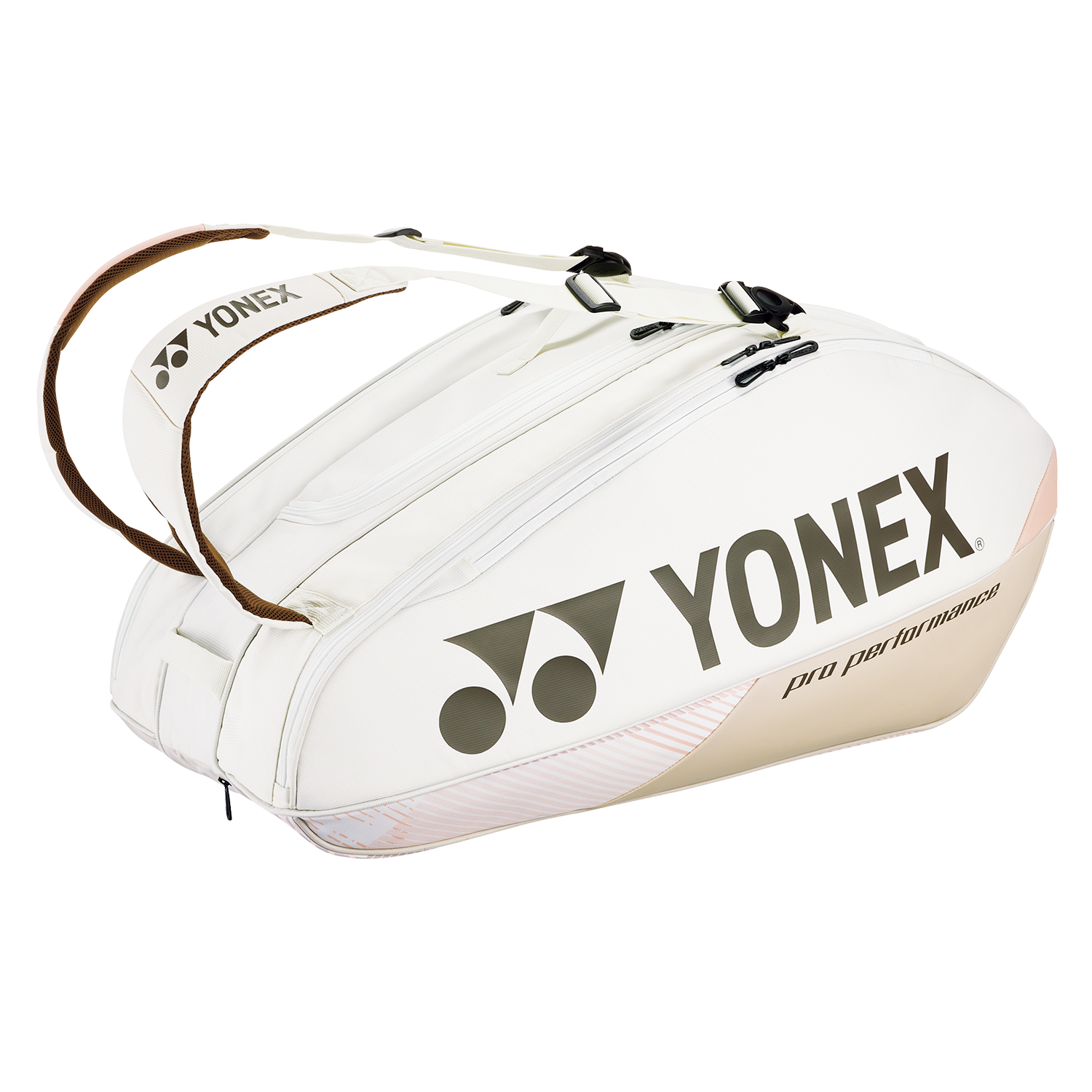 YY24 Pro 92429  Raket Çantası 9.lu - Kum Beji | Yonex