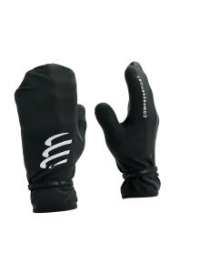Koşu / Spor Eldiveni - Siyah | Compressport