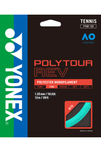 PolyTour Rev 125 Monofilament 12m Tenis Kordajı - Mint |Yonex