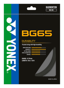 BG65  10m Badminton Kordajı - Siyah | Yonex