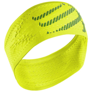 Headband Bandana | Compressport Floresan Sarı