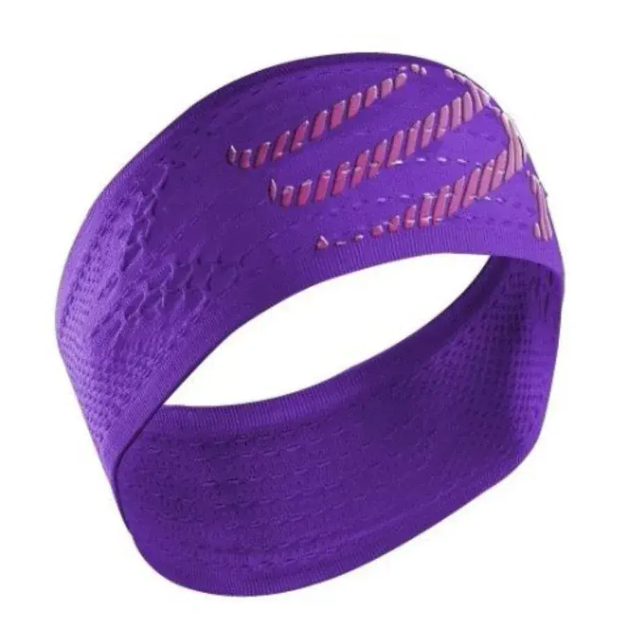 Headband Bandana | Compressport Floresan Sarı