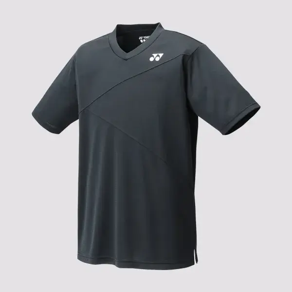 YONEX M10150 V-YAKA TİŞÖRT UNISEX  -  Siyah