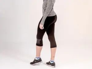 Running Under Control Short 3/4, Siyah | Compressport