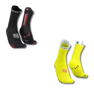 Pro Racing Socks V4.0 - Run High - Performans Çorabı - Koşu Çorabı | Compressport Lacivert - T1
