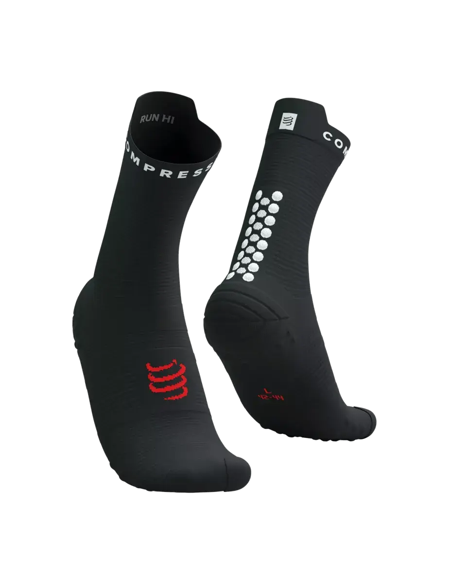 Pro Racing Socks V4.0 - Run High - Performans Çorabı - Koşu Çorabı | Compressport Sarı-Mavi - T1
