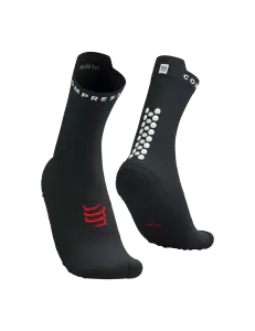 Pro Racing Socks V4.0 - Run High - Performans Çorabı - Koşu Çorabı | Compressport Siyah - T3