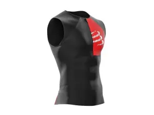 TR3 Triathlon- Postural Tank Top - Kolsuz Triatlon Üst |Compressport T3 - Beyaz