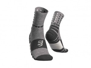 Darbe Emici Çorap | Compressport T1 - Gri