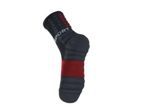 Darbe Emici Çorap | Compressport T1 - Siyah