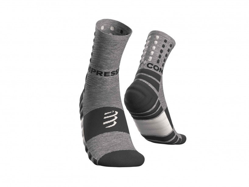 Darbe Emici Çorap | Compressport T3 - Gri