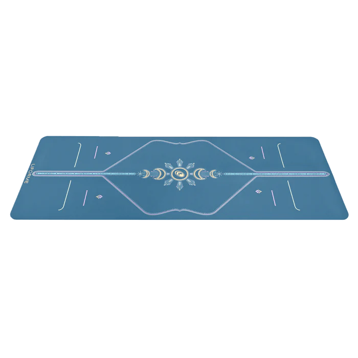 Liforme Cosmic Moon Yoga Mat - Mavi - Orjinal - 4.2 mm - (çantası ile beraber)