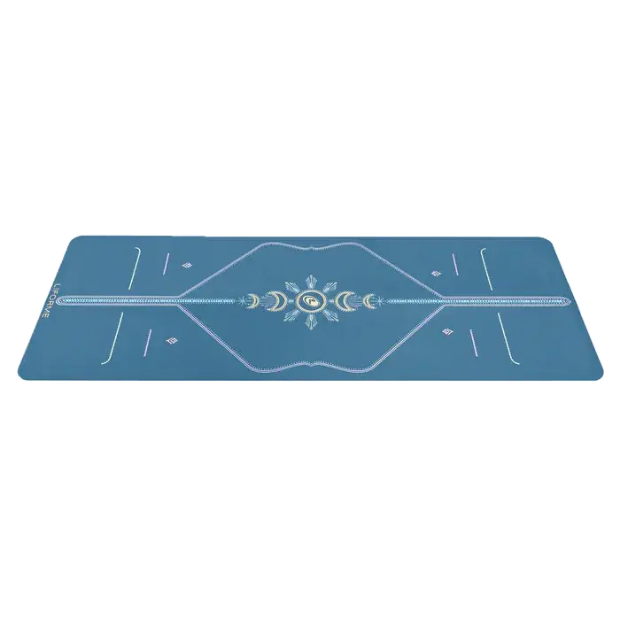 Liforme Cosmic Moon Yoga Mat - Mavi - Orjinal - 4.2 mm - (çantası ile beraber)