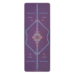 Liforme Mindful Garden Yoga Mat - Mor - Orjinal - 4.2 mm - (çantası ile beraber)