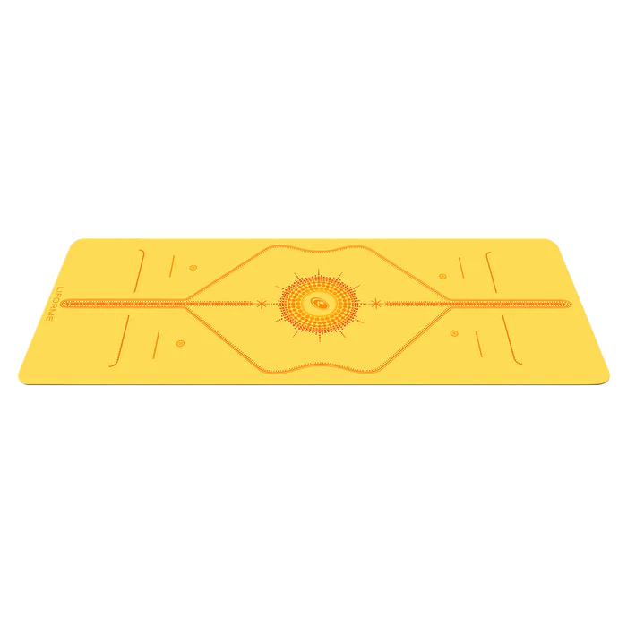 Liforme Radiant Sun Yoga Mat - Sarı - Orjinal - 4.2 mm - (çantası ile beraber)