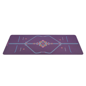 Liforme Mindful Garden Travel Yoga Mat - Mor - Orjinal - 2 mm - (çantası ile beraber)