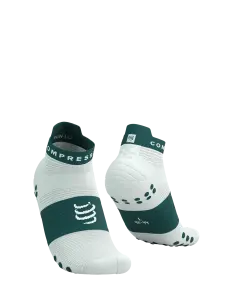 Pro Racing Socks V4.0 - Run Low Kısa - Performans Çorabı | Compressport Siyah / Kırmızı - T1