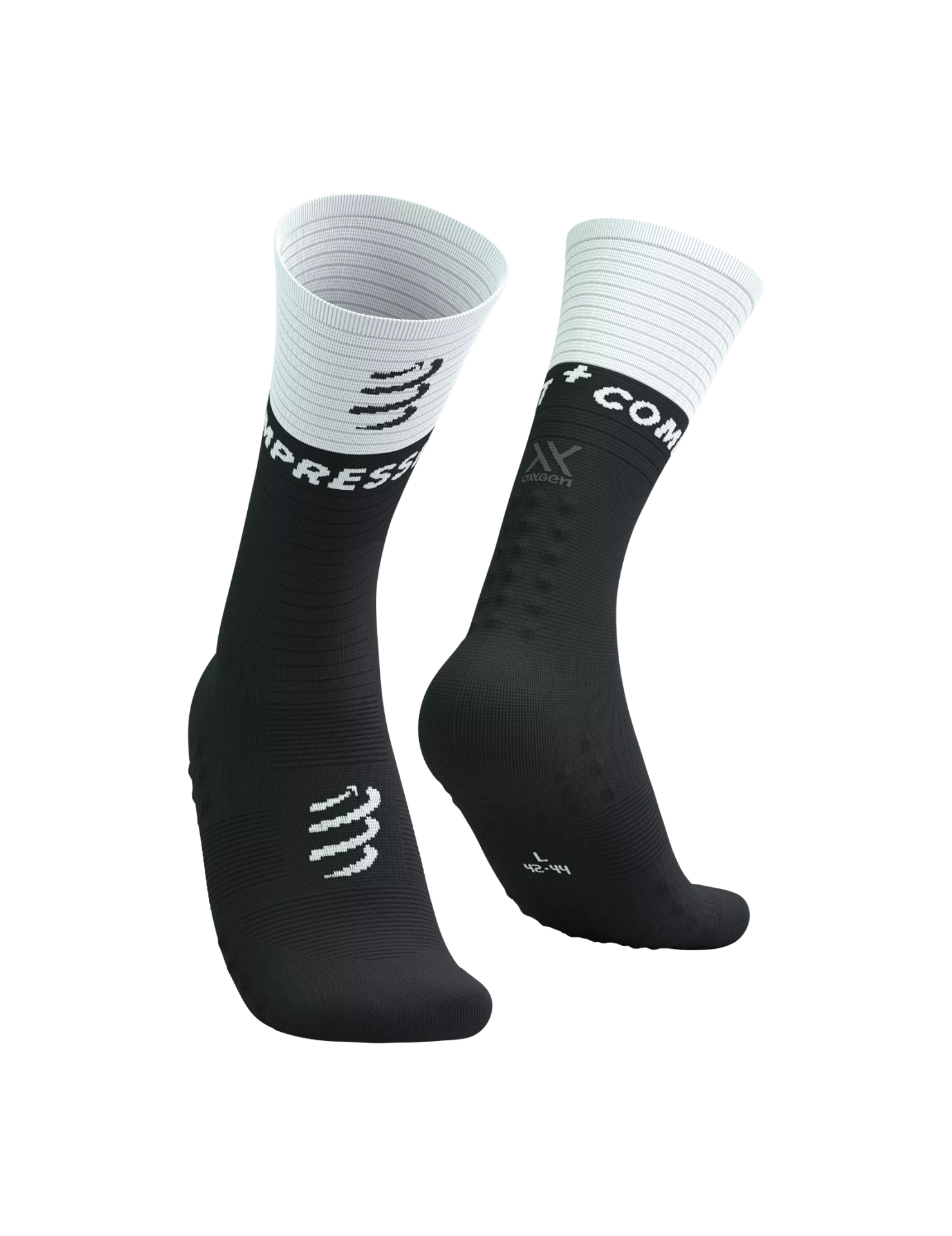Mid Compression Socks V.2  - Performans Çorabı  | Compressport Siyah - T1