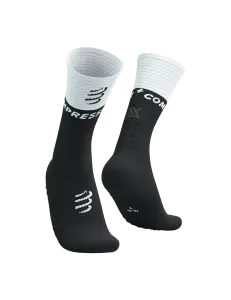 Mid Compression Socks V.2  - Performans Çorabı  | Compressport Beyaz - T3