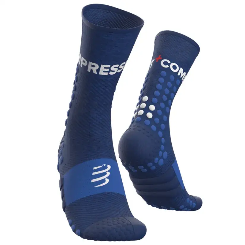 Ultra Patika Koşu Çorabı - Ultra Trail Socks |Compressport T2 - Mavi