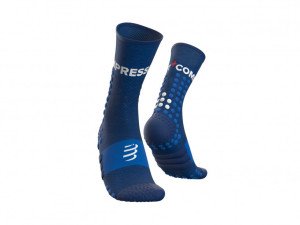 Ultra Patika Koşu Çorabı - Ultra Trail Socks |Compressport T4 - Mavi