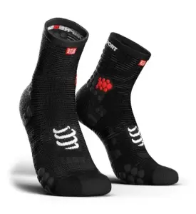 Pro Racing Socks V3.0 - Run High - Performans Çorabı | Compressport T2 - Siyah